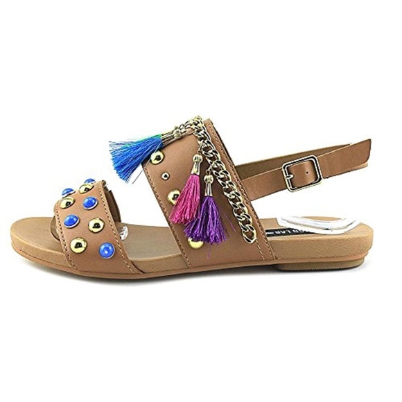 Design Lab Tassel Sandals NEW - Picture 3 of 5